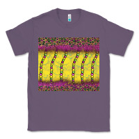 Lavender mardi gras bead leopard Classic Tee - BarkalooDesign
