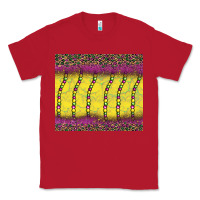 Red mardi gras bead leopard Classic Tee - BarkalooDesign