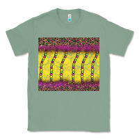 Sage mardi gras bead leopard Classic Tee - BarkalooDesign
