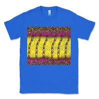 True Royal mardi gras bead leopard Classic Tee - BarkalooDesign