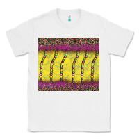 White mardi gras bead leopard Classic Tee - BarkalooDesign