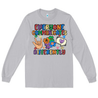 Moon Dust everyone communicates differently Long Sleeve Tee - MaliasSmallBusiness