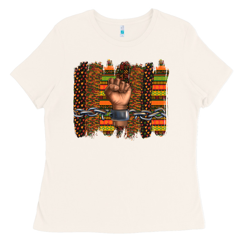 Black History Brushstroke Ladies Tee by texasbilliewilder | Teevron