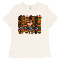 Bone black history brushstroke Ladies Tee - texasbilliewilder