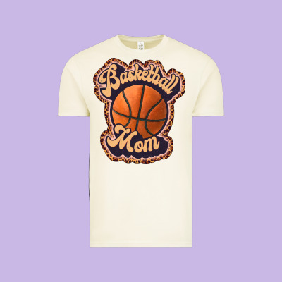 Basketball Mom Vintage Tee Designed By Jahusdesignshop