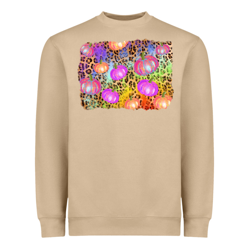 Colourful Pumpkin Background Heavyweight Sweatshirt by AdoDesignShop | Teevron