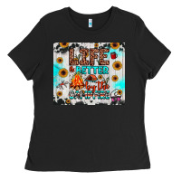 Black life is better by the campfire Ladies Tee - JahusDesignShop