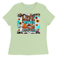 Matcha life is better by the campfire Ladies Tee - JahusDesignShop