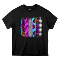 Black race brushstrokes Heavy Core Tee - Zillion Design Studio