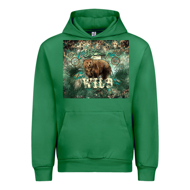 Stay Wild Bear Tumbler Urban Hoodie by HowdyJamesFarm | Teevron