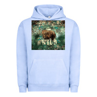 Pigment Grape Ice Stay wild Bear tumbler Urban Hoodie - HowdyJamesFarm