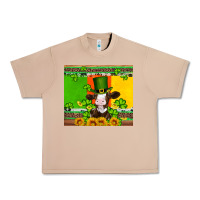 Burro saint patricks cow and hat with sunflower and shamrock Urban Heavy Tee - Artiststas