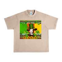 French Oak saint patricks cow and hat with sunflower and shamrock Urban Heavy Tee - Artiststas