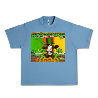 Pebble Blue saint patricks cow and hat with sunflower and shamrock Urban Heavy Tee - Artiststas