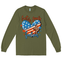 Faith Family Freedom Long Sleeve Tee | Teevron