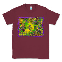 Burgundy mardi gras background Classic Tee - BarkalooDesign