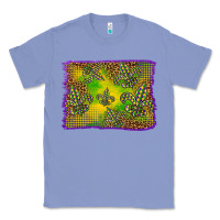 Colony Blue mardi gras background Classic Tee - BarkalooDesign