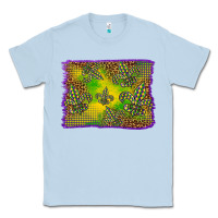 Dusty Blue mardi gras background Classic Tee - BarkalooDesign