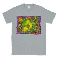 Heather Grey mardi gras background Classic Tee - BarkalooDesign