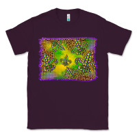 Plum mardi gras background Classic Tee - BarkalooDesign