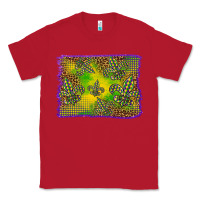 Red mardi gras background Classic Tee - BarkalooDesign