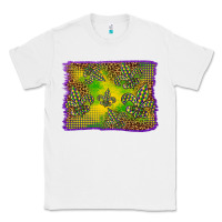 White mardi gras background Classic Tee - BarkalooDesign