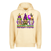 Pina Colada Mardi Gras crew with gnomes Premium Hoodie - NancyCooperArtShop