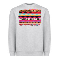 Heather Grey aztec western leopard cowhide background Heavyweight Sweatshirt - AdoDesignShop