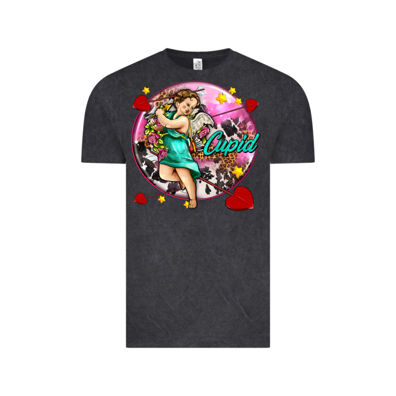 Cupid With Arrows And Stars Vintage Tee by AdoDesignShop | Teevron