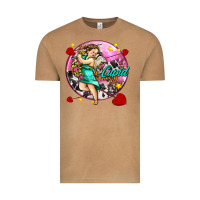 Vintage Camel cupid with arrows and stars Vintage Tee - AdoDesignShop