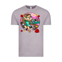 Vintage Zinc cupid with arrows and stars Vintage Tee - AdoDesignShop