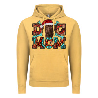 Vintage Mustard dog mom christmas with labrador Vintage Hoodie - RanaPortraitStore