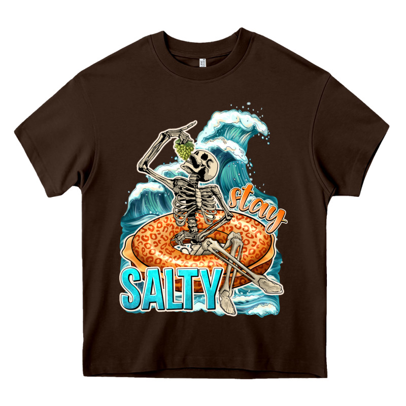 Stay Salty Heavy Core Tee by texasbilliewilder | Teevron