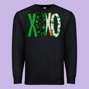 St. Patrick's Day Xoxo Premium Sweatshirt Designed By Bettercallsaul