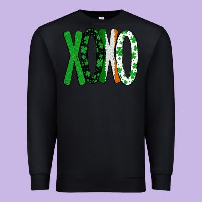 St. Patrick's Day Xoxo Premium Sweatshirt Designed By Bettercallsaul