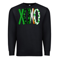 Black st. patrick's day xoxo Premium Sweatshirt - Bettercallsaul