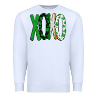 White st. patrick's day xoxo Premium Sweatshirt - Bettercallsaul