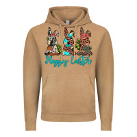 Vintage Camel happy easter leopard cowhide turquoise cactus bunny's Vintage Hoodie - JahusDesignShop