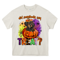 Cream did somebody say treat Heavy Core Tee - BarkalooDesign