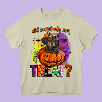 Did Somebody Say Treat Heavy Core Tee Designed By Barkaloodesign