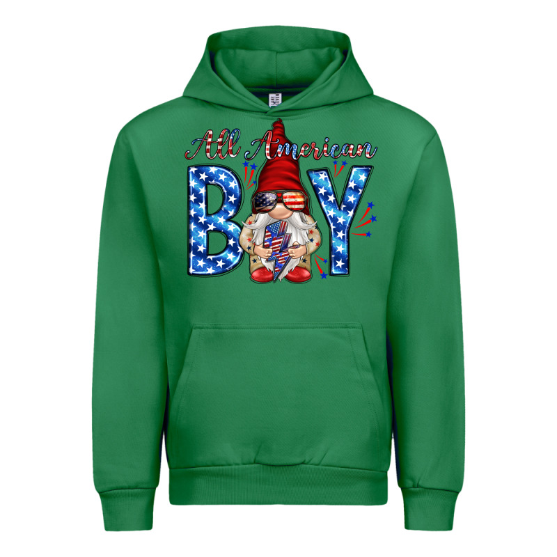 All American Boy With Gnome Urban Hoodie by HowdyJamesFarm | Teevron