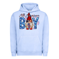 Pigment Grape Ice All American boy with gnome Urban Hoodie - HowdyJamesFarm