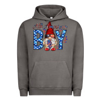 Pigment Tornado All American boy with gnome Urban Hoodie - HowdyJamesFarm