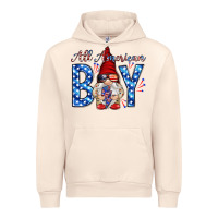 Sandshell All American boy with gnome Urban Hoodie - HowdyJamesFarm