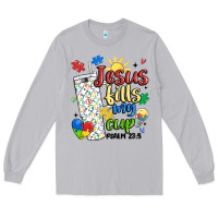 Moon Dust autism jesus fills my cup Long Sleeve Tee - MaliasSmallBusiness