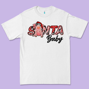 Santa Baby Premium Tee Designed By Ranaportraitstore