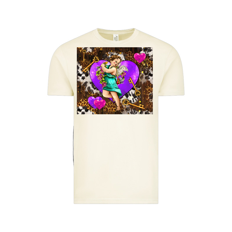 Cupid And Heart Vintage Tee by AdoDesignShop | Teevron