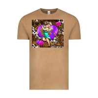 Vintage Camel cupid and heart Vintage Tee - AdoDesignShop