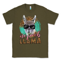 Army Green western no prob llama Classic Tee - LillyAllenDesigns