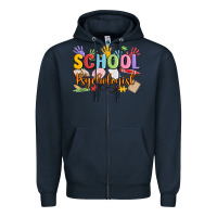 Navy school psychologist Zipper Hoodie - MaliasSmallBusiness